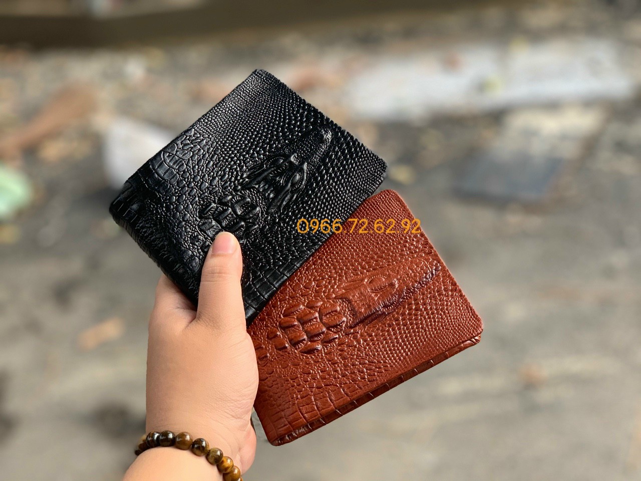 SHOCKET LEATHER LEATHER WALLET